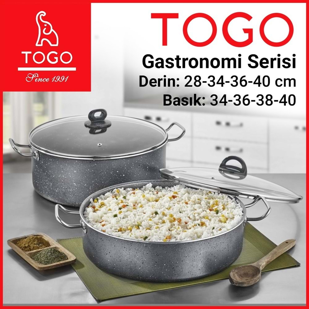 TOGO GASTRONOMİ 34CM BASIK GRANİT TENC. *8