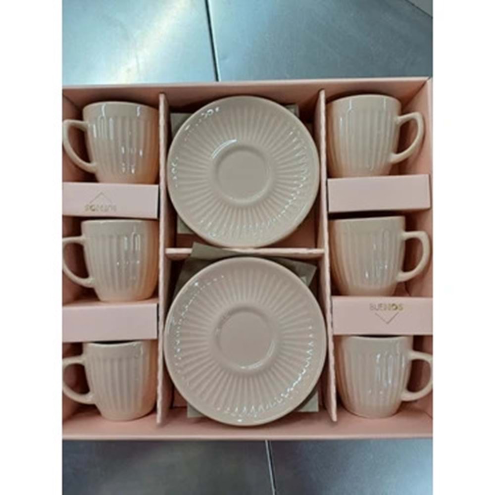 BUENOS 6LI KAHVE FİNCANI ÇİSE *8