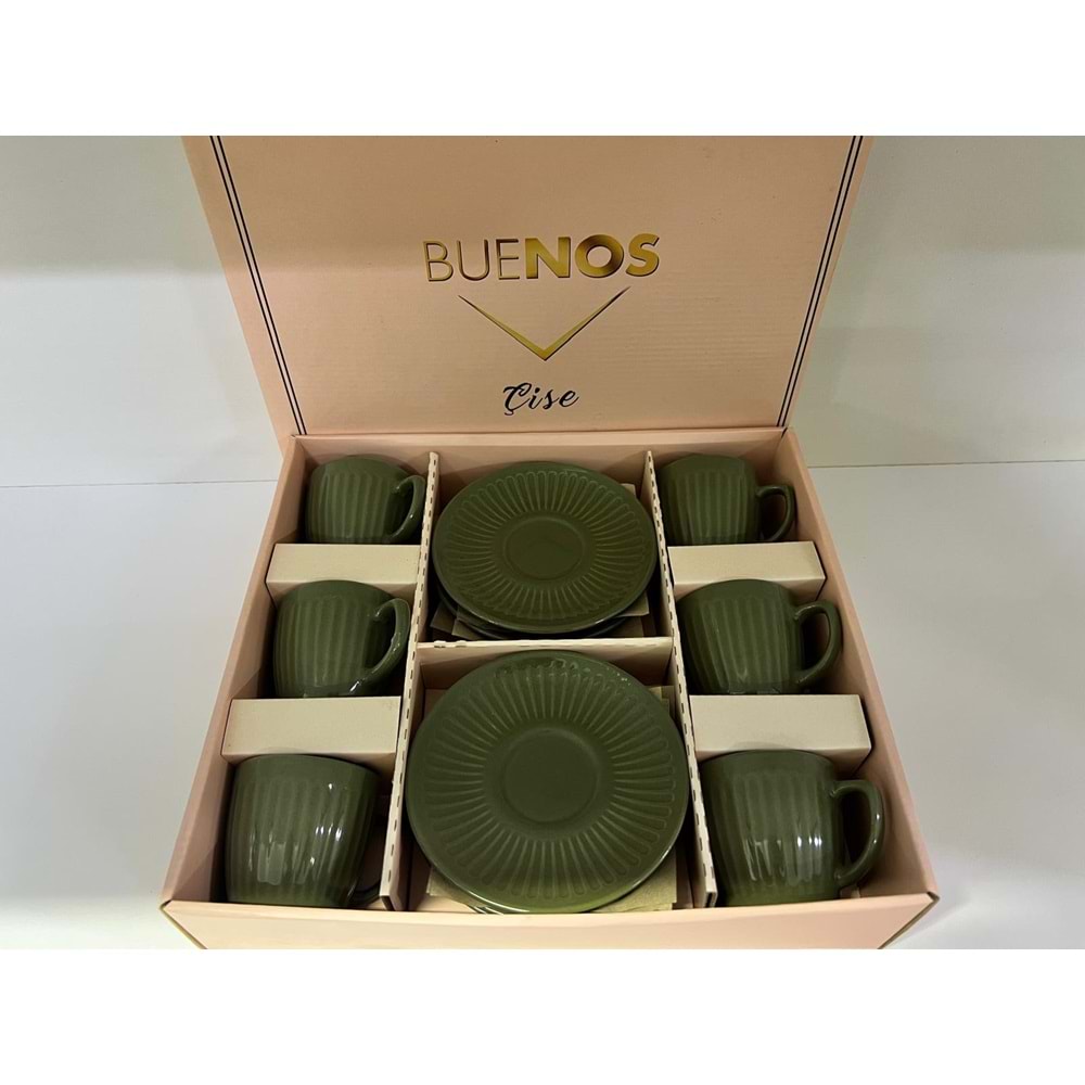 BUENOS 6LI KAHVE FİNCANI ÇİSE *8