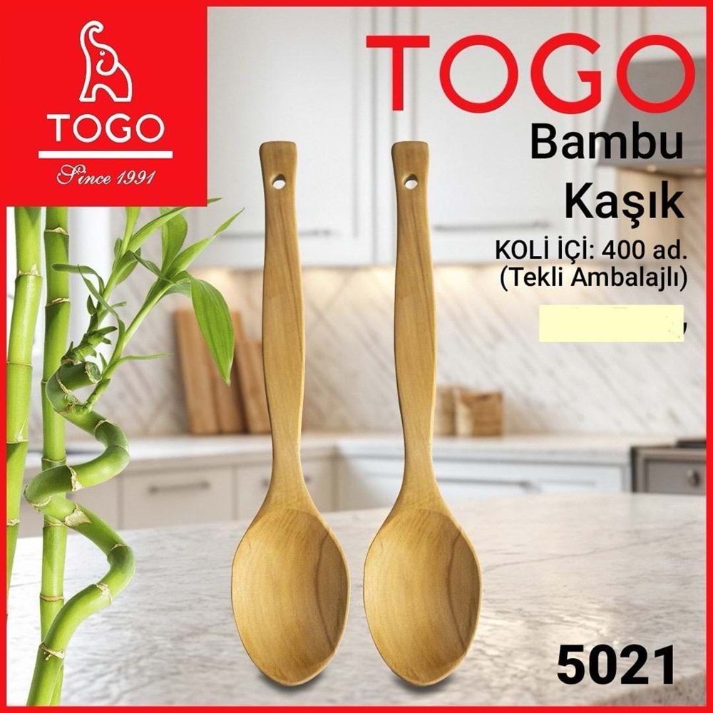 TOGO İTHAL BAMBU KAŞIK 5021 *400