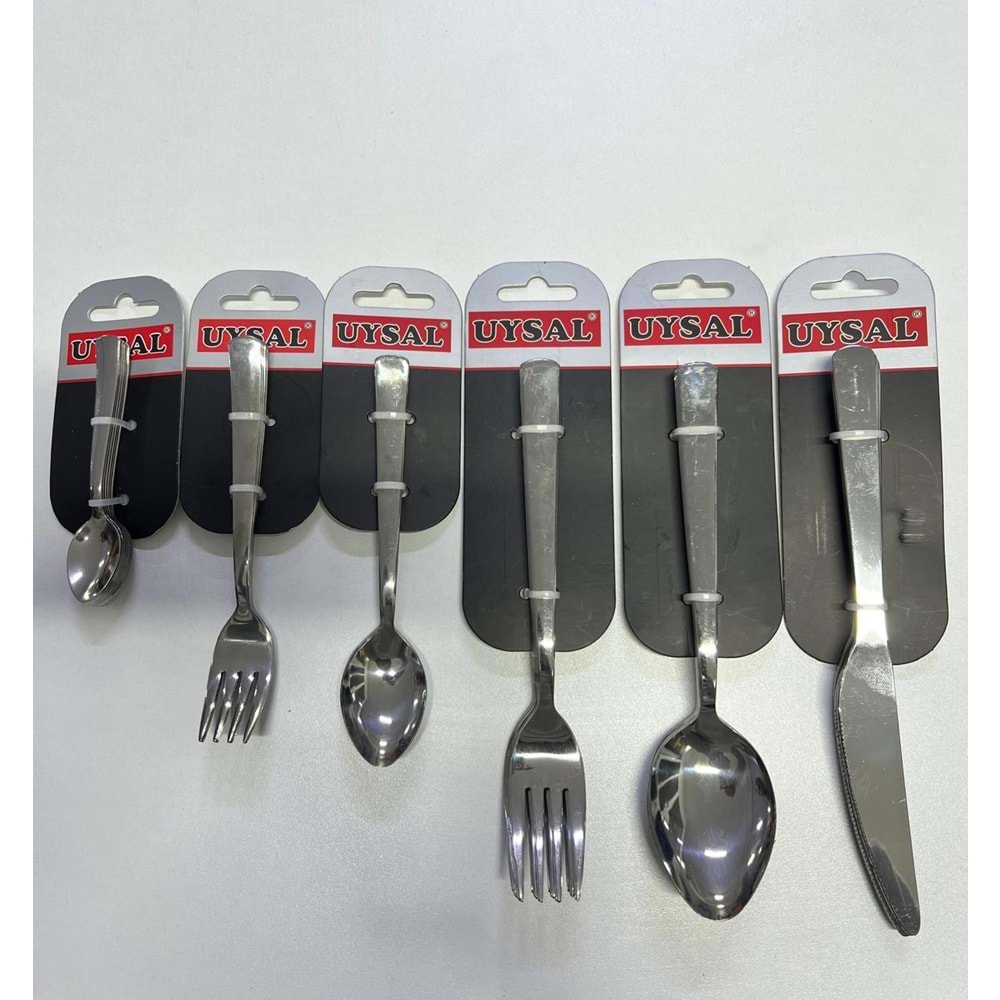UYSAL SULTAN 6LI YEMEK ÇATALI*50