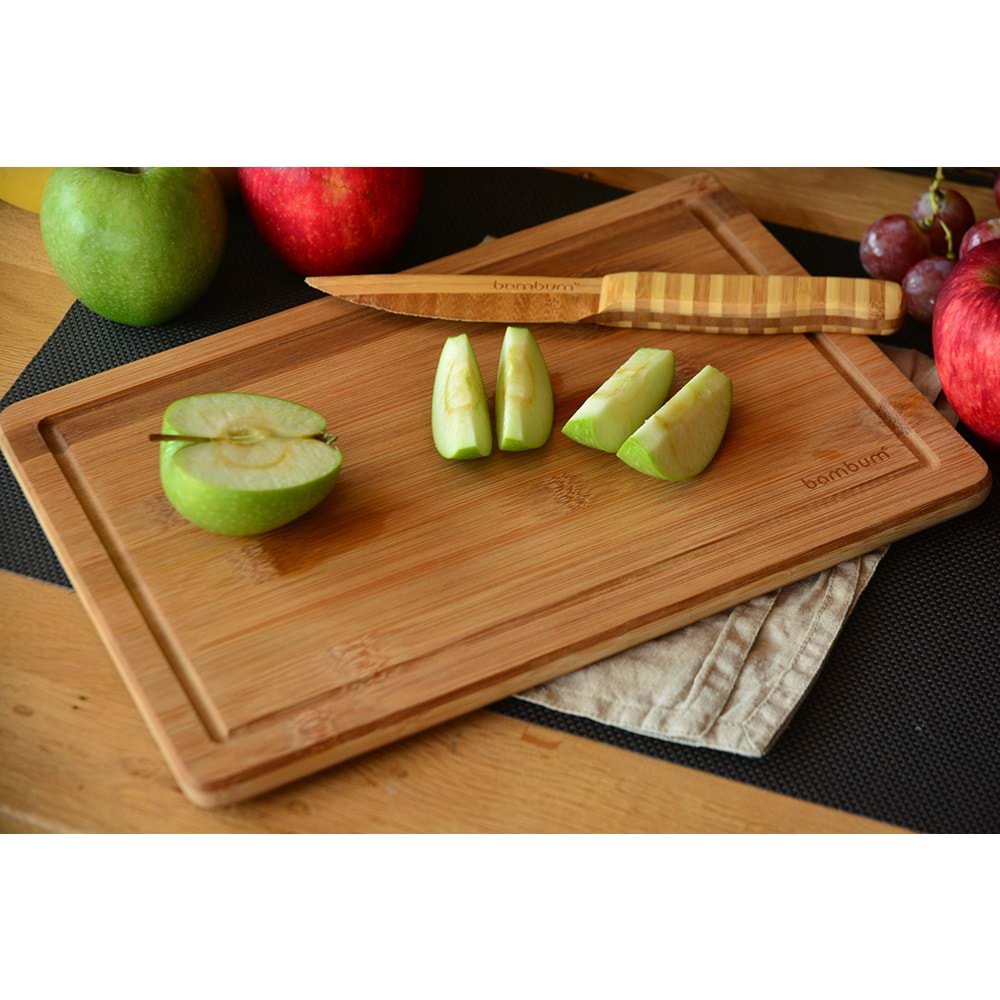 BAMBUM B2647 RİTTO ORTA KESME & STEAK TAHTASI