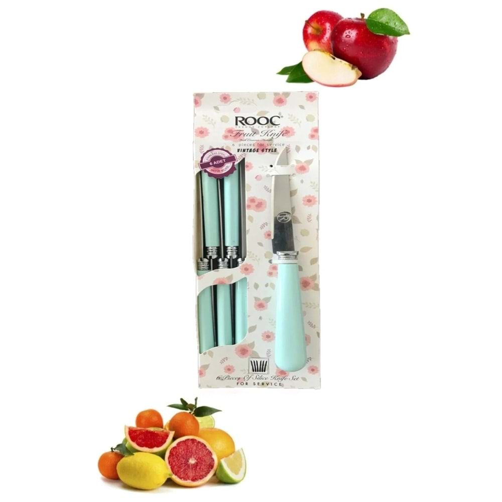 ROOC LÜX 6LI MEYVE BIÇAĞI HST086 *12