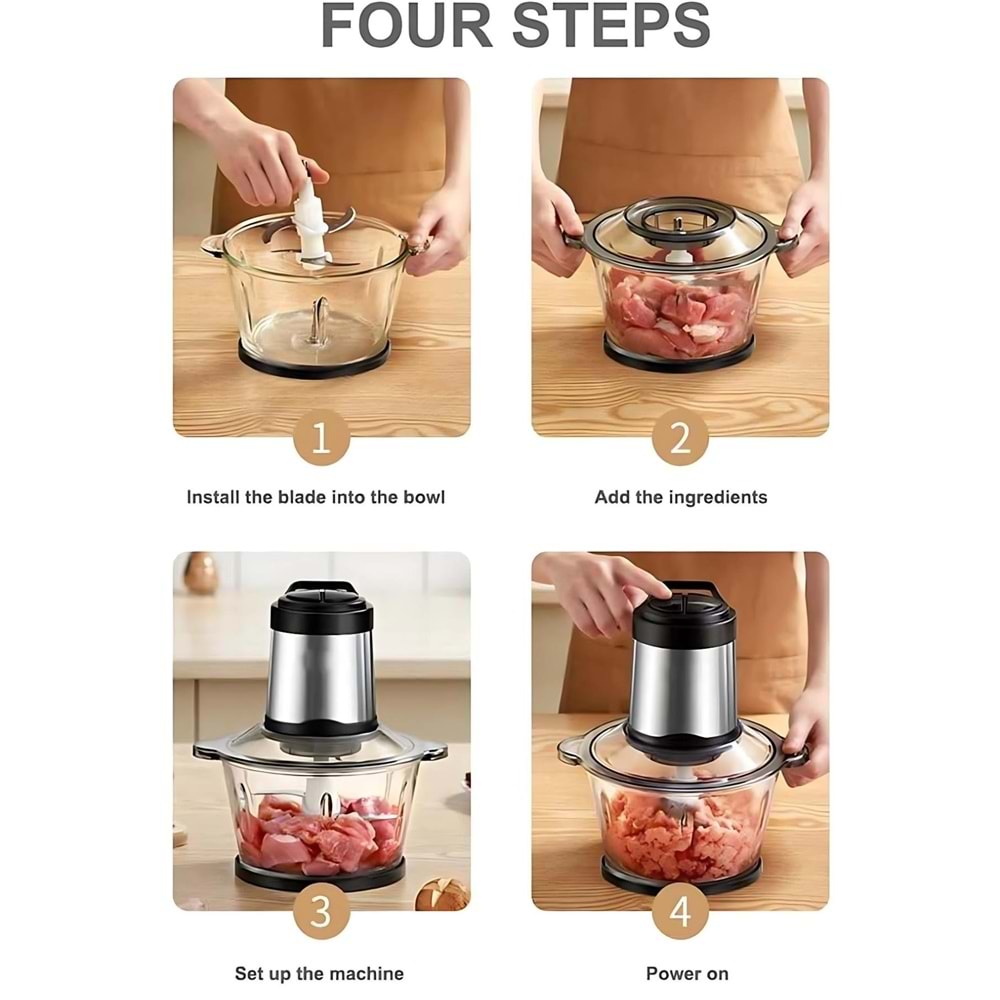 VOSCO 2 LT CAM HAZNELİ DOĞRAYICI