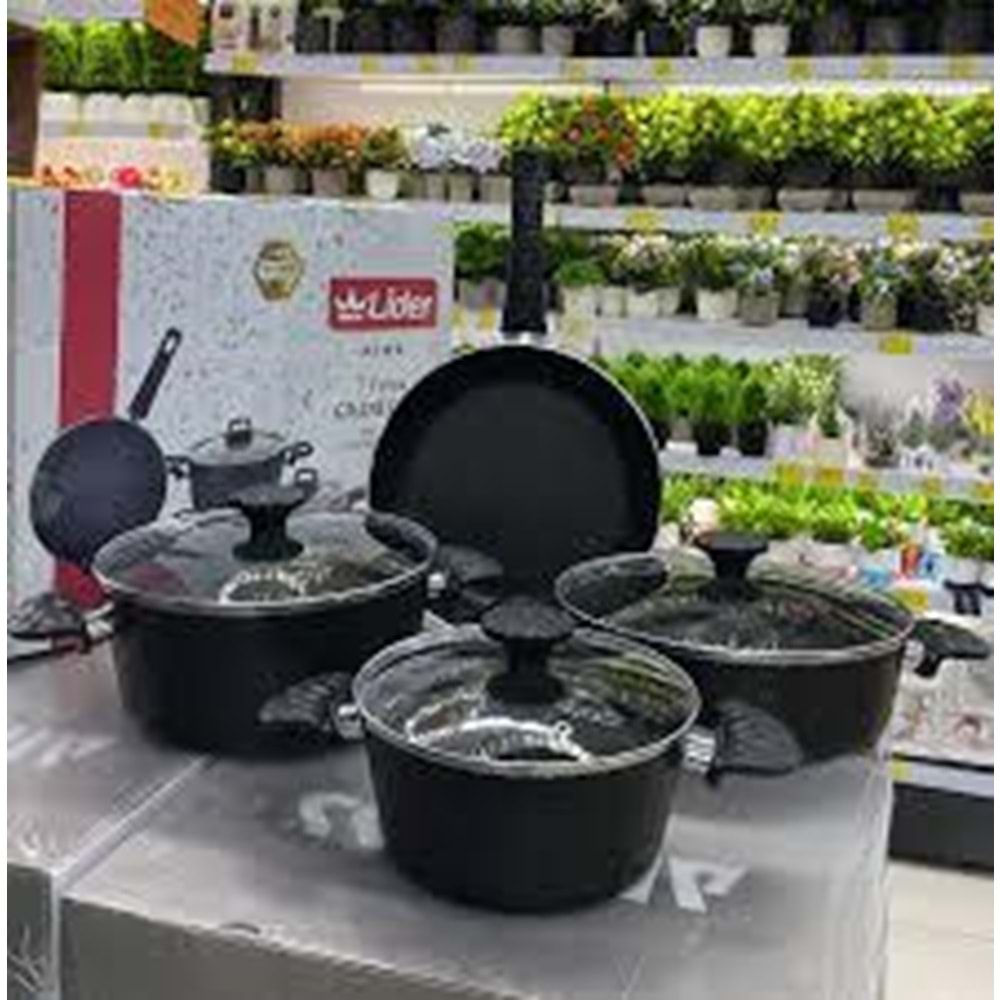 LİDER 7 PRC HİRA GRANİT TENC SETİ