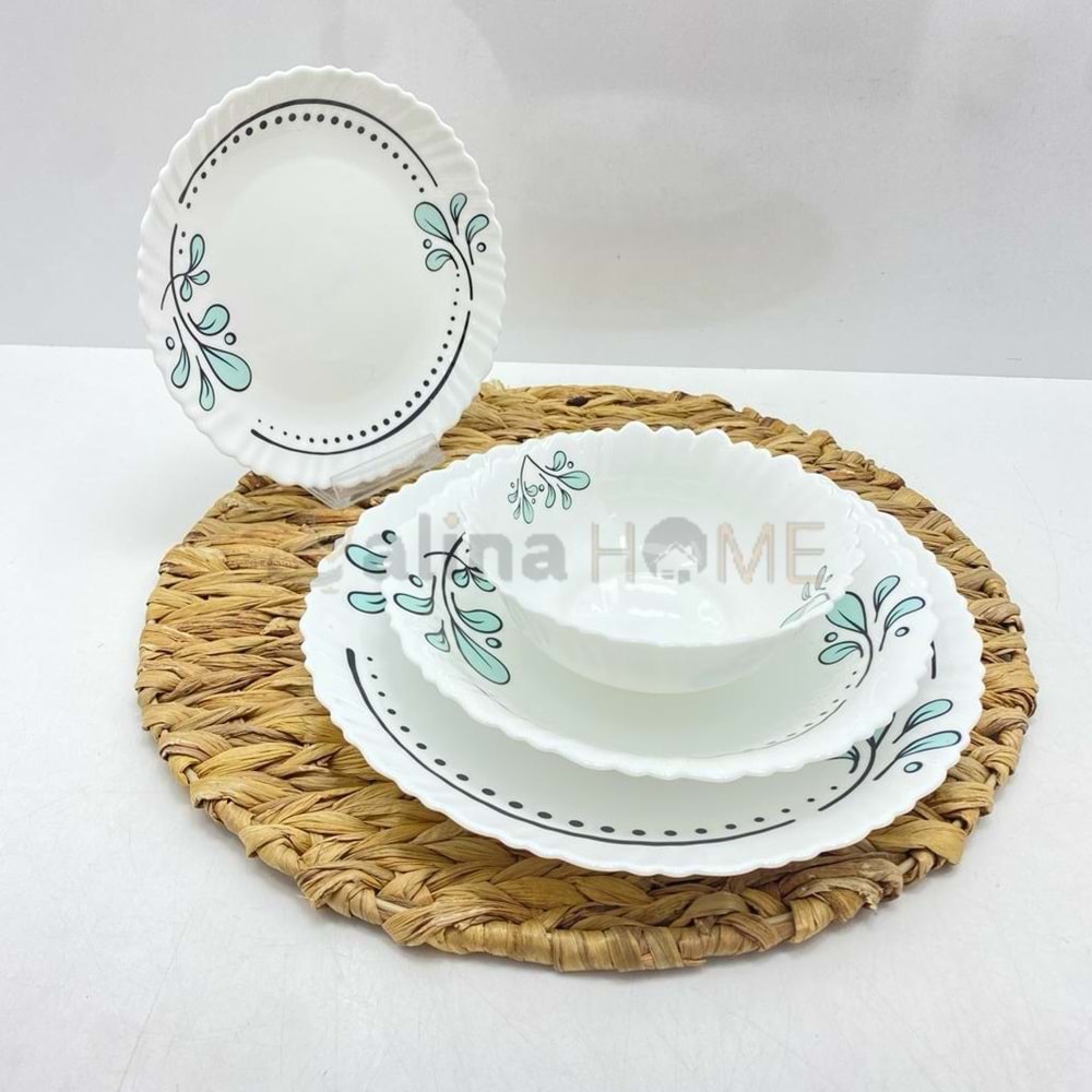 TEKBİR OPAL 24 PRÇ YEMEK TAKIMI *2