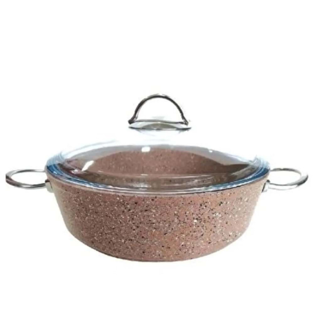 REMETTA GRANİT SİLVER 22CM BASIK TENCERE*6