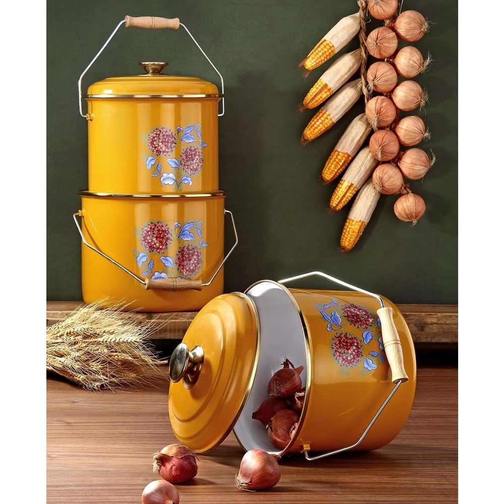 BONERA EMAYE 3LÜ BAKRAÇ SET 20-22-24