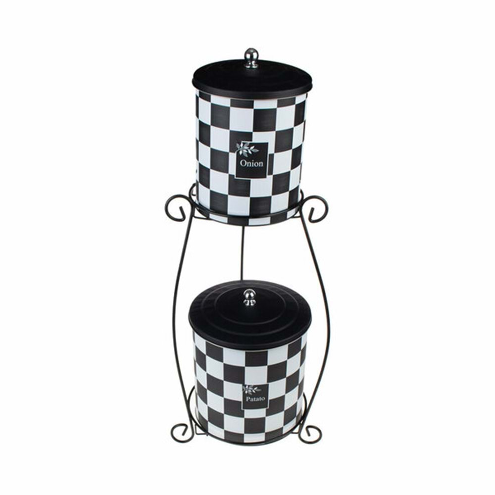 ÇİFTÇİLER METAL 2 KATLI PATATES SOĞAN KABI *6