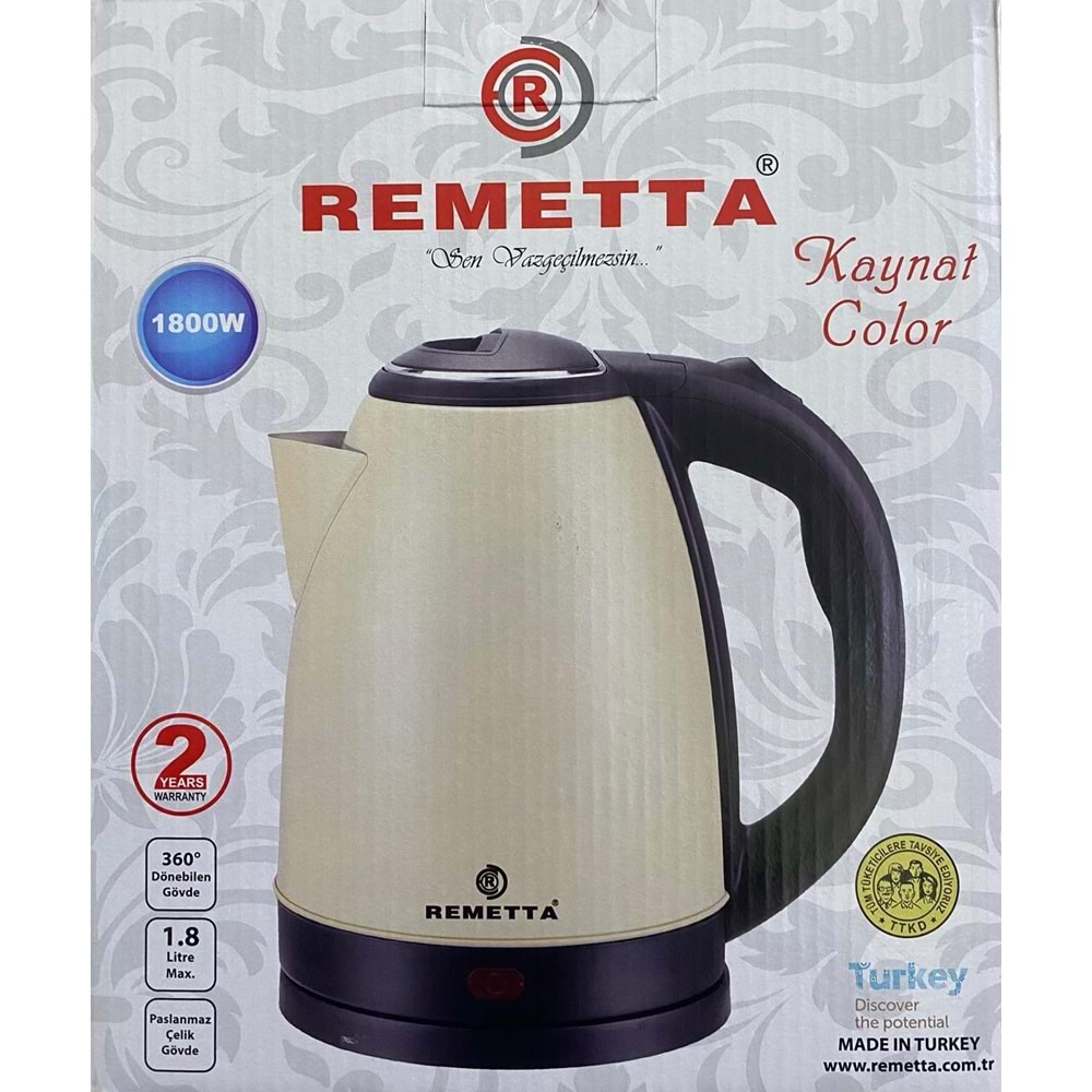 REMETTA COLOR RENKLİ ÇELİK KETIL*8