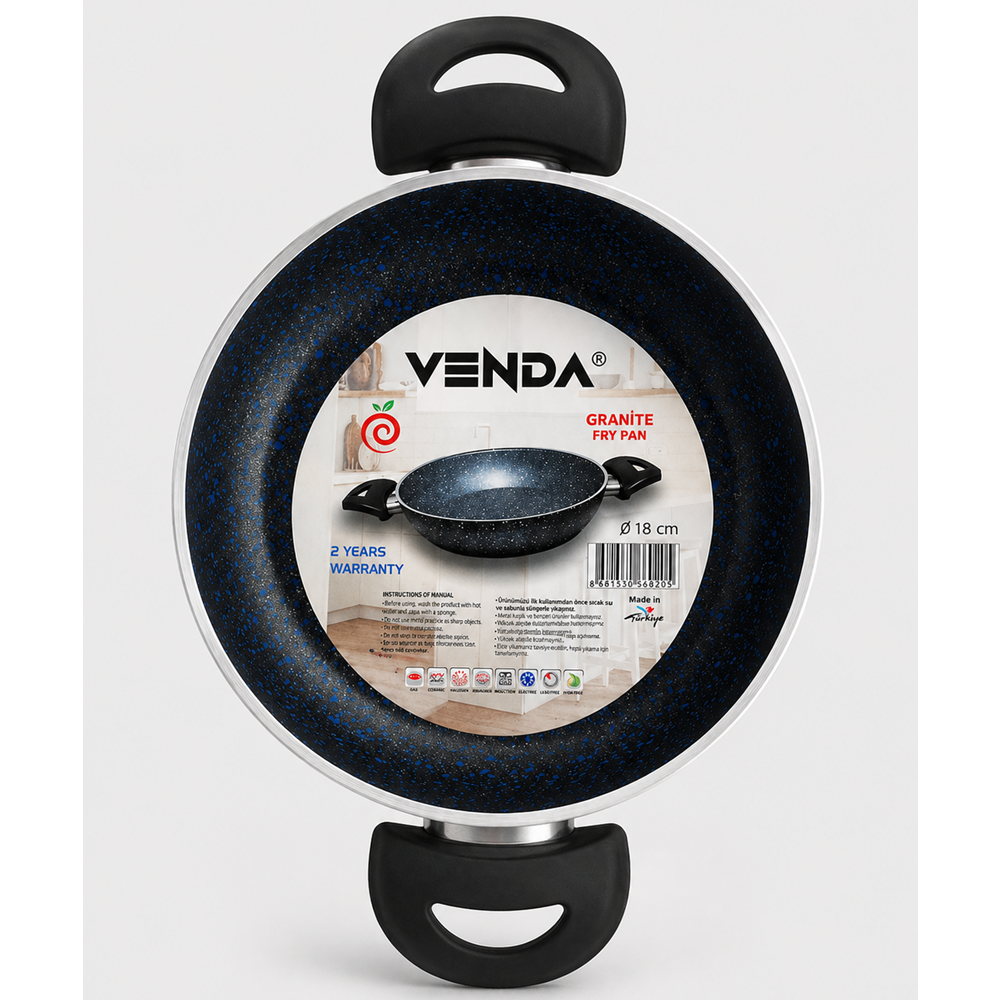 VENDA 20CM ÇİFT KULP TAVA*24