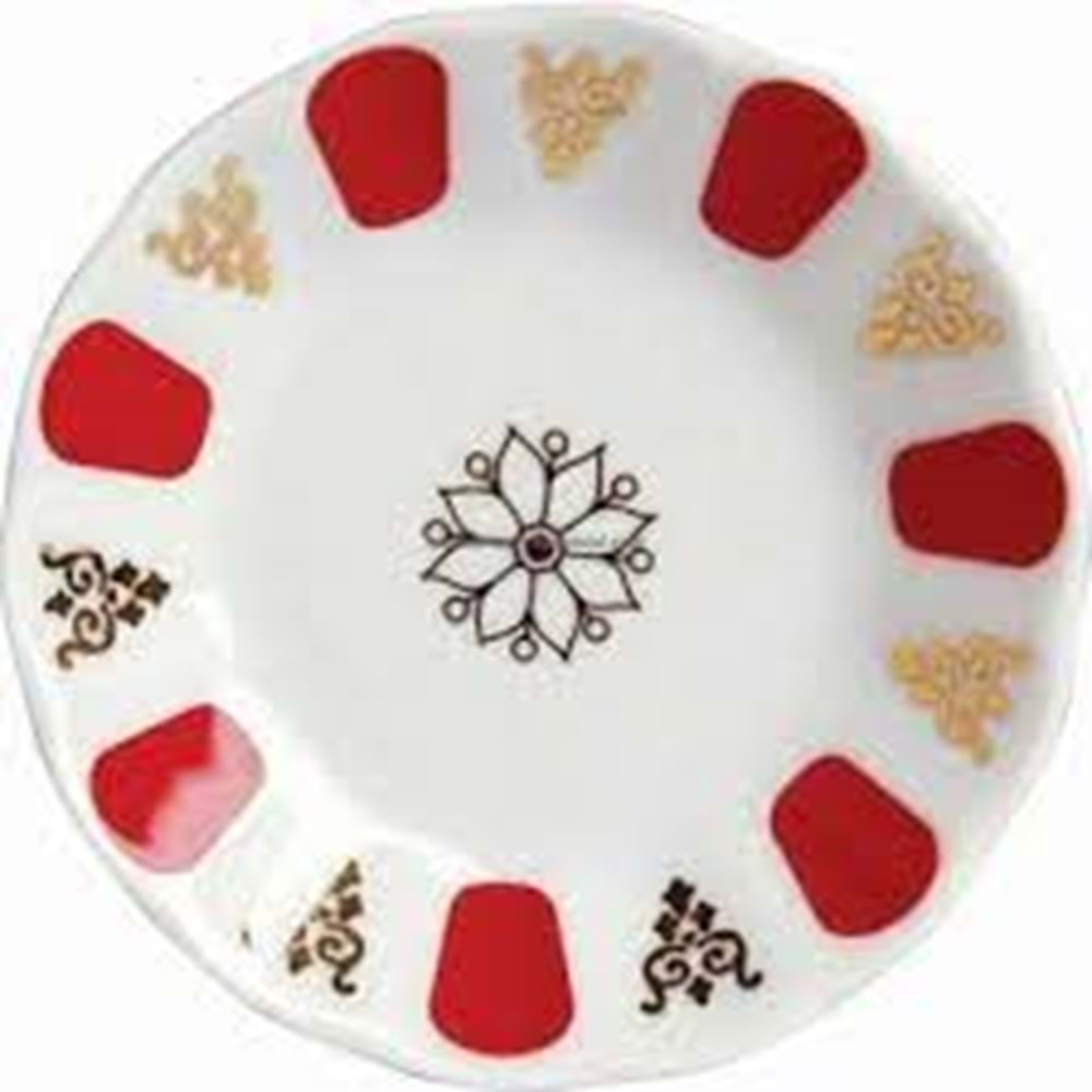 TEKBİR PORSELEN KAHVECİ ÇAY TABAK *16