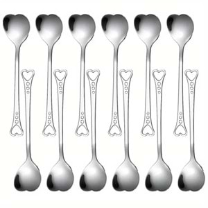 SEYRAN KALPLİ ÇAY KAŞIK 6LI