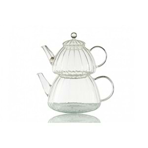 ÇİFTÇİLER CAM DEMLİK TAKIMI *12