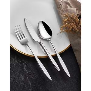 UYSAL VİZYON 304 72PRÇ ÇATAL KAŞIK BIÇAK SETİ*6