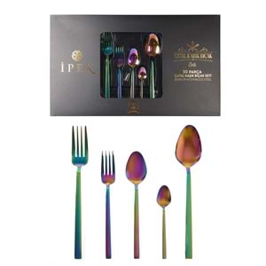 UYSAL JANJAN 36PRC KAŞIK ÇATAL SET *10