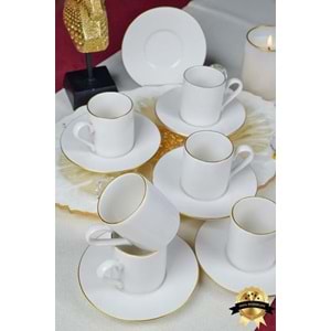 TEKBİR ALTIN YALDIZ 6LI FİNCAN TAKIMI*12