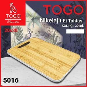TOGO NİKELAJLI 5016 ET KESME TAHTASI 20X30 *30