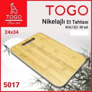TOGO NİKELAJLI 5017 ET KESME TAHTASI 24X34 *30