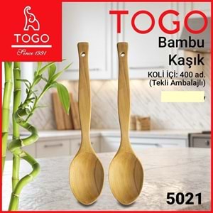 TOGO İTHAL BAMBU KAŞIK 5021 *400