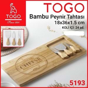 TOGO 5193 BAMBU PEYNİR TAHTASI 18X36 *24