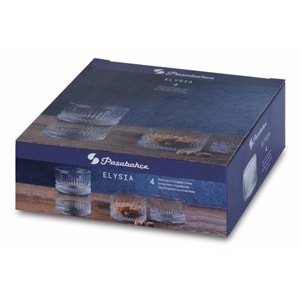 PAŞABAHÇE 530038F ELYSİA 4LÜ KASE FUŞYA*6
