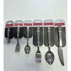 UYSAL SULTAN 6LI YEMEK KAŞIĞI*50