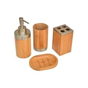 BAMBUM B2656 MYSTİK 4 PARÇA BANYO SETİ*4