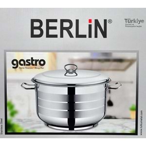 BERLİN GASTRO 20CM DERİN TENCERE*6