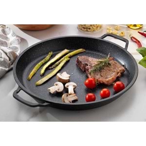 CMŞ 36CM ÇİFT KULP DÖKÜM KAVURMA TAVA *15