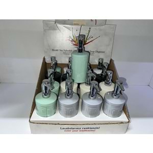 NOSTALJİ METAL SIVI SABUNLUK*16