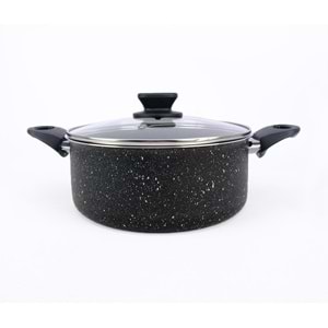 LİDER HİRA 24CM GRANİT DERİN TENCERE*5