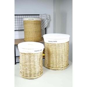 HASIR 3LÜ ÇAMAŞIR SEPETİ*2