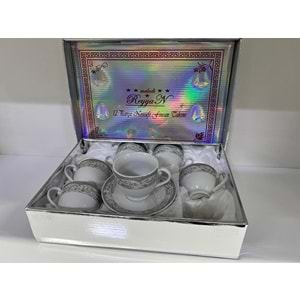 ROZA PORSELEN NESCAFE TAKIMI *8