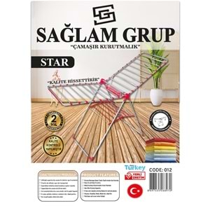 SAĞLAM GRUP METAL ÇAMAŞIR KURUTMALIK