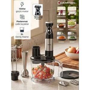 SİNBO SHB-7532 5IN1 BLENDER SET 2 LT *4