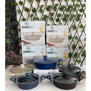 SELNİF 28NO BASIK GRANİT TENCERE