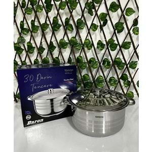 BARON 28 NO ÇELİK TENCERE*4