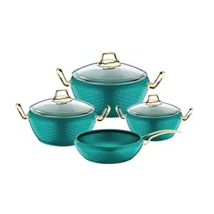 TAŞEV SHİELD 7PRÇ GRANİT TENCERE SETİ