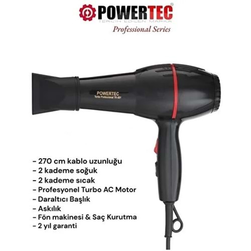 POWERTEC FÖN MAKİNESİ*12