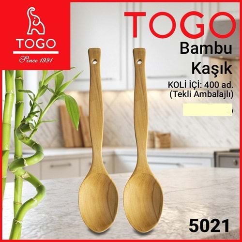 TOGO İTHAL BAMBU KAŞIK 5021 *400