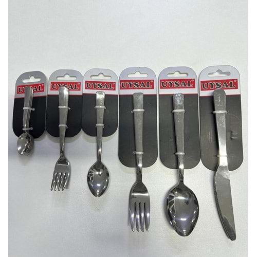 UYSAL SULTAN 6LI YEMEK ÇATALI*50