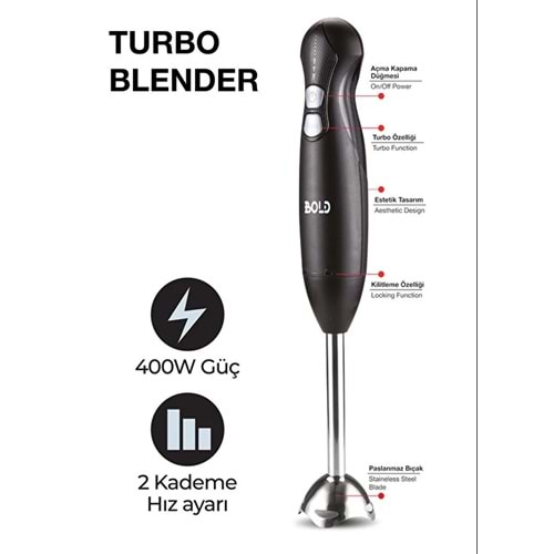 BOLD ELEKTRİKLİ ÇUBUK BLENDER*20