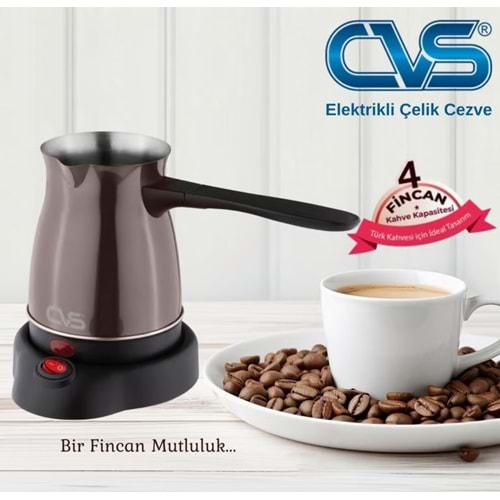 CVS LÜX RENKLİ ÇELİK CEZVE*12