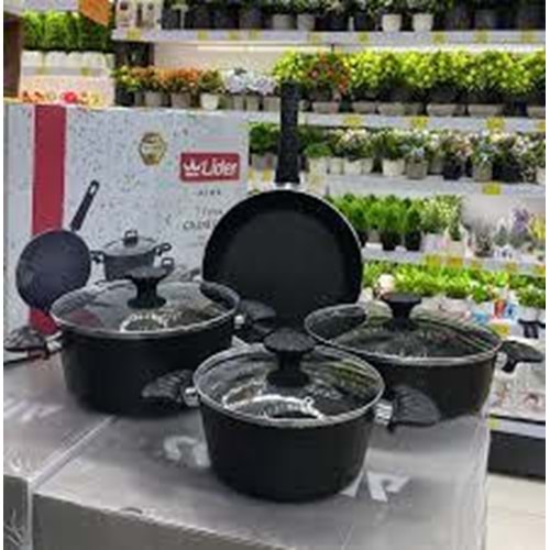 LİDER 7 PRC HİRA GRANİT TENC SETİ