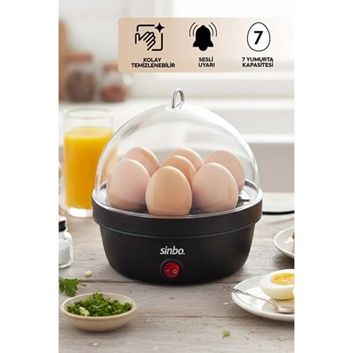 SİNBO SEB-5803 YUMURTA PİŞİRME MAKİNESİ*12