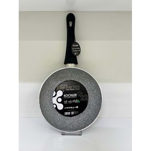 KOCHLER 22CM GRANİT TEK SAP TAVA*12