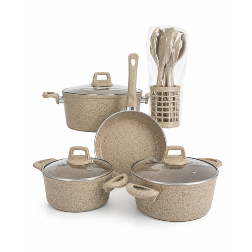 MYCOOK 13PRÇ GRANİT TENCERE SETİ