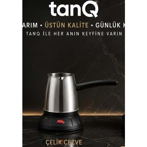 TANQ ELEKTRİKLİ ÇELİK CEZVE*12