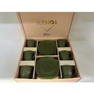 BUENOS 6LI KAHVE FİNCANI ÇİSE *8